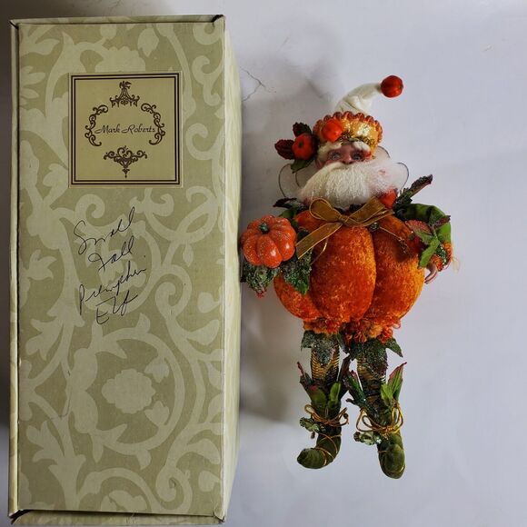 Mark Roberts Pumpkin Pie Fairy, SM..51-92290 Limited Edition Certificate Missing